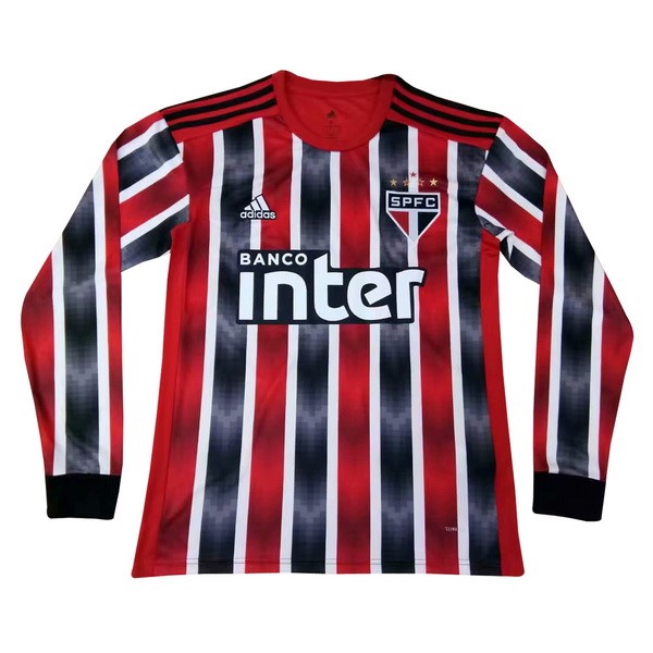 Camiseta São Paulo 2ª ML 2019/20 Rojo